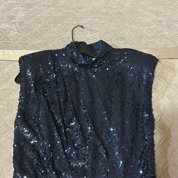 ITMFL High Neck Sequence Dress - Picture 5 of 6